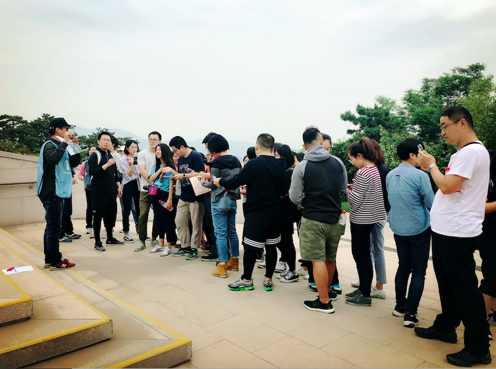 飛鳥創(chuàng)意拓展團建項目組獨家承辦北京市朝陽區(qū)人民法院拓展團建活動！