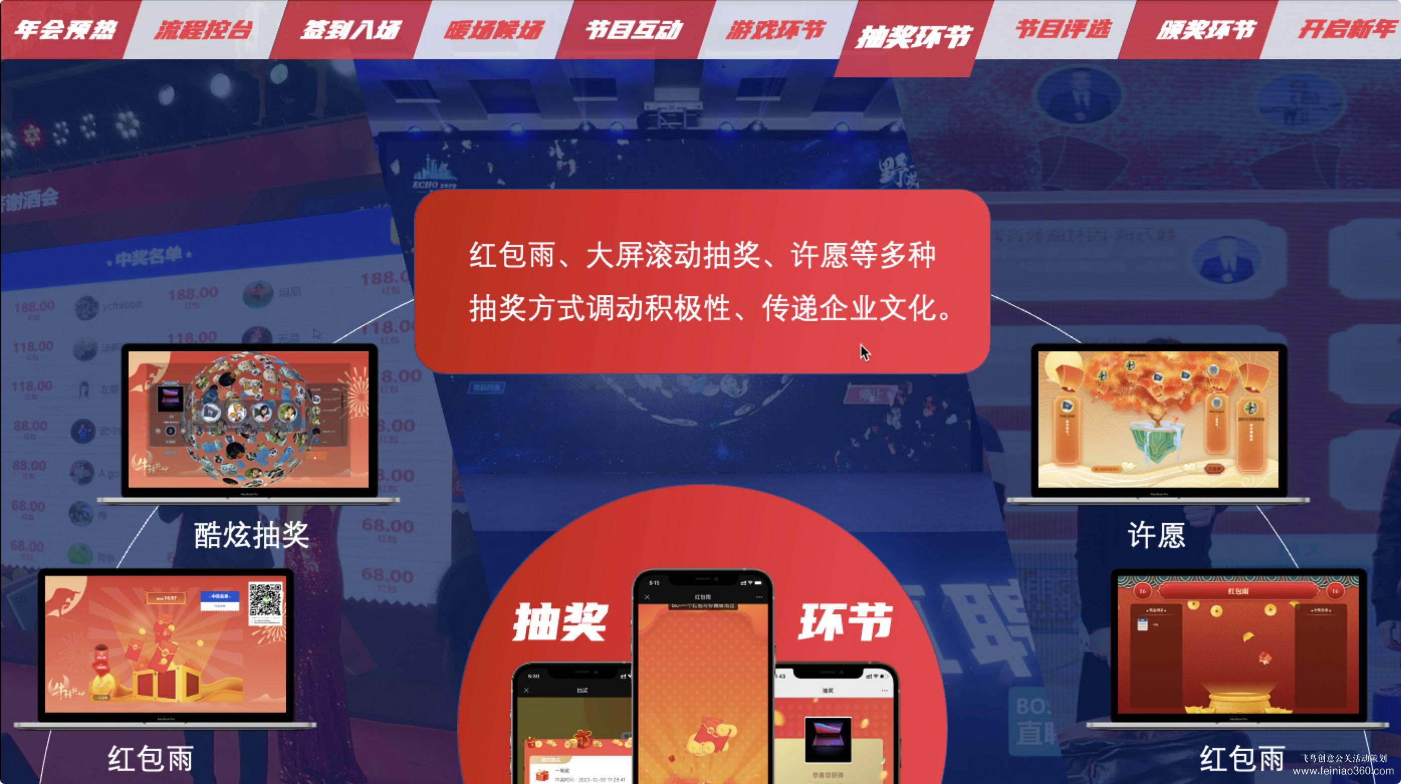 云年會(huì)，如何舉辦云年會(huì)？飛鳥創(chuàng)意云年會(huì)一站式策劃執(zhí)行15210600582